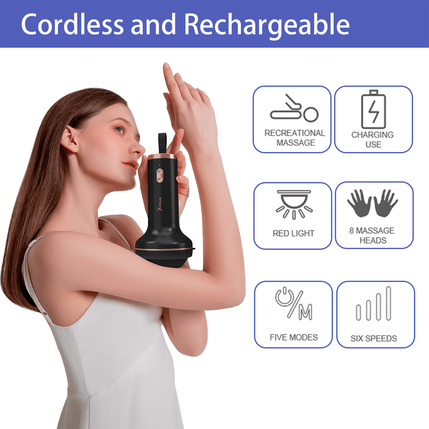 Rechargeable Cellulite Massager, Body Sculpting Machine PL-670