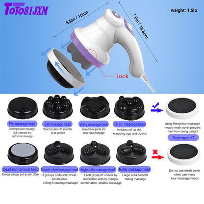 Vibrating Cellulite Massager,Lymphatic Drainage Machine