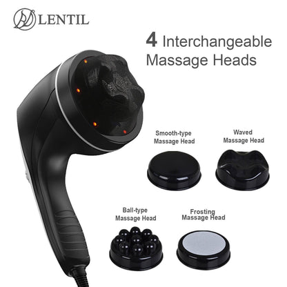 Cellulite Massager Handheld With 4 Massager Heads PL-603