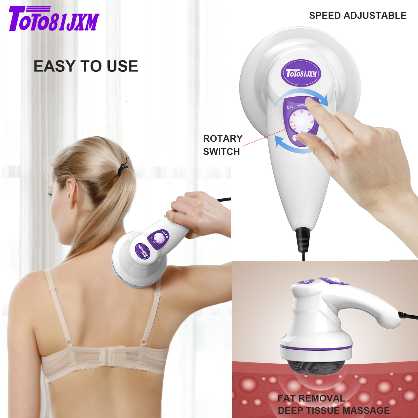 Vibrating Cellulite Massager,Lymphatic Drainage Machine