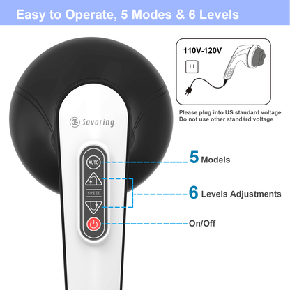 Cellulite Massager with 8  Heads+2Mesh Covers PL-663A